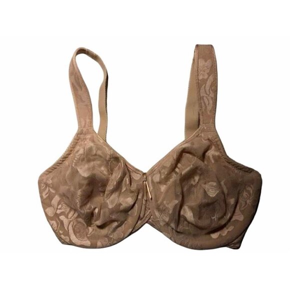 #3425-4 WACOAL 34DD 85567 Awareness Full Figure Seamless Underwire Bra Nude - Picture 2 of 8